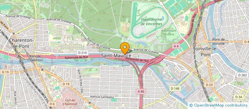 localisation de l'entreprise SOCIETE PARISIENNE DE GESTION HOTELIERE  IVRY-SUR-SEINE