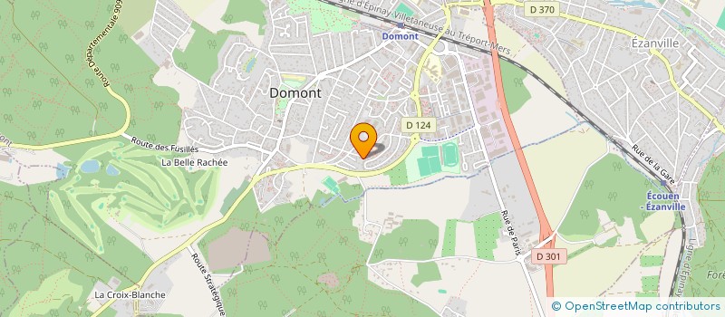 localisation de l'entreprise SOCIETE PARISIENNE DE MATERIELS  DOMONT