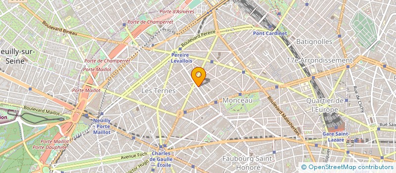 localisation de l'entreprise SOCIETE PARISIENNE DE PARFUMS ET COSMETIQUES à PARIS