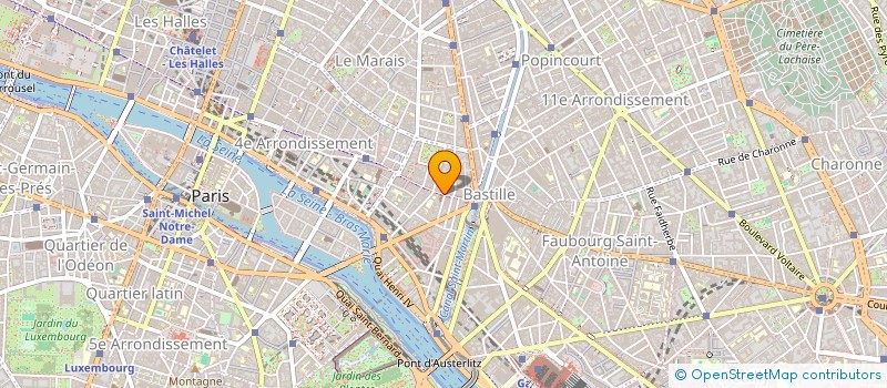 localisation de l'entreprise SOCIETE PARISIENNE DE PARKING  PARIS