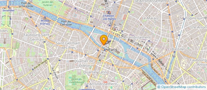 localisation de l'entreprise SOCIETE PARISIENNE DE RESTAURATION RAPIDE SP2R à PARIS
