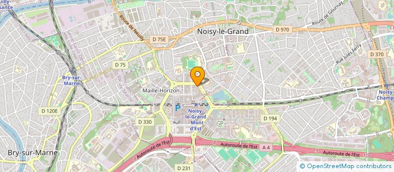 localisation de l'entreprise SOCIETE PARISIENNE DE RETOUCHE à NOISY-LE-GRAND