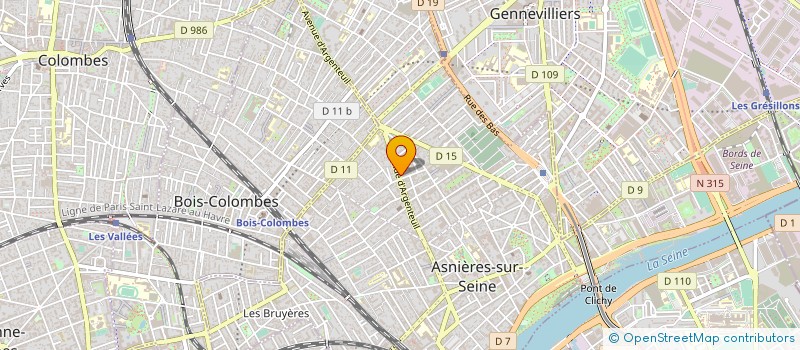 localisation de l'entreprise SOCIETE PARISIENNE VERRE ET ISOLATION à ASNIERES-SUR-SEINE