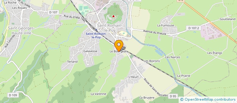 localisation de l'entreprise SOCIETE PAROT à SAINT-ROMAIN-LE-PUY