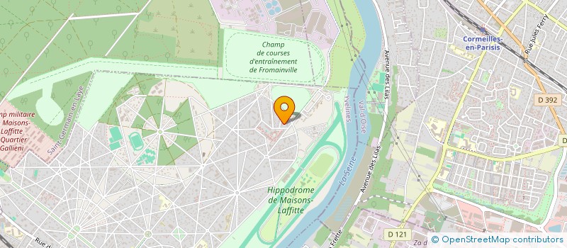 localisation de l'entreprise SOCIETE PASCAL ADDA à MAISONS-LAFFITTE