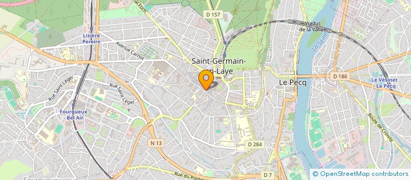 localisation de l'entreprise SOCIETE PASCAL ALBERT à SAINT-GERMAIN-EN-LAYE