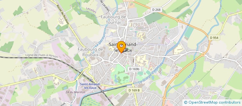 localisation de l'entreprise SOCIETE PASCAL PERLIK à SAINT-AMAND-LES-EAUX