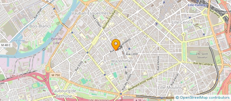 localisation de l'entreprise SOCIETE PAT SERVICE à LILLE