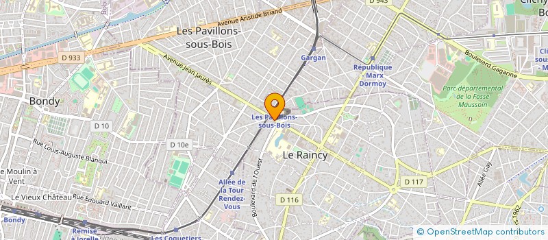 localisation de l'entreprise SOCIETE PATI  LE RAINCY