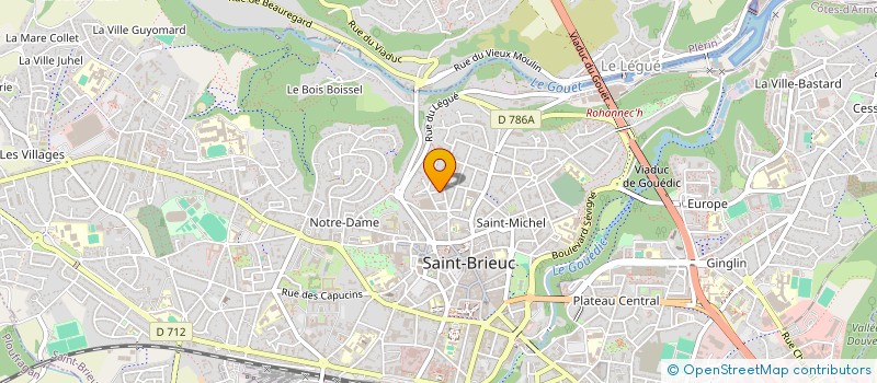 localisation de l'entreprise SOCIETE PATRICK ANDRIEUX à SAINT-BRIEUC
