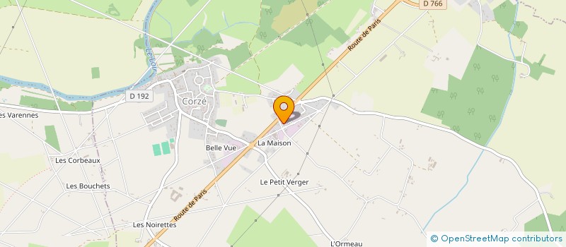 localisation de l'entreprise SOCIETE PATRICK JAUNATRE à LOIRE-AUTHION
