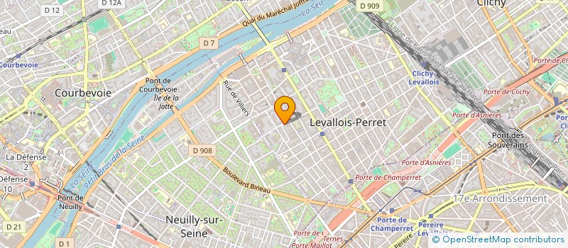 localisation de l'entreprise SOCIETE PATRIMONIALE CHIBERTA VIGAND à LEVALLOIS-PERRET