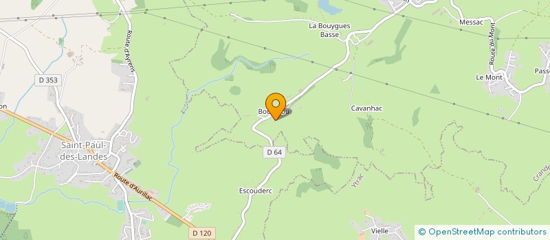 localisation de l'entreprise SOCIETE PATRIMONIALE COSTES à CRANDELLES