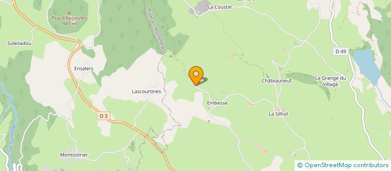 localisation de l'entreprise SOCIETE PATRIMONIALE DUVAL à RIOM-ES-MONTAGNES