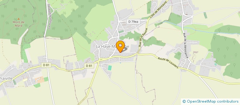 localisation de l'entreprise SOCIETE PATRIMONIALE NORFOLK  LA HAYE-MALHERBE