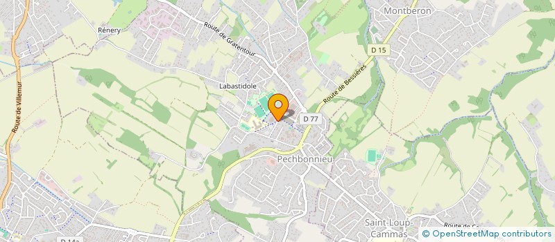 localisation de l'entreprise SOCIETE PATRIMONIALE SOUVERAIN  LAUNAGUET