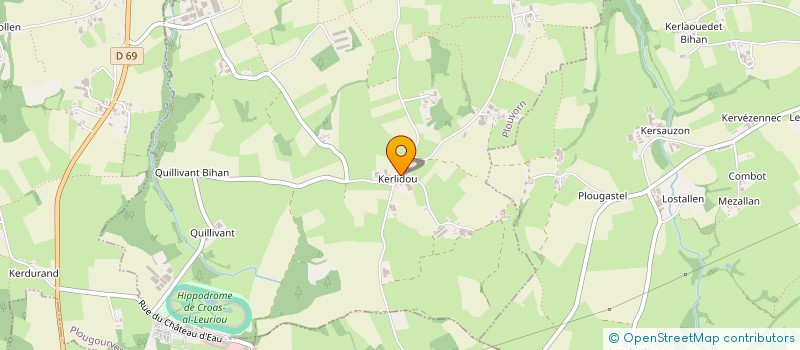 localisation de l'entreprise SOCIETE PAUGAM  PLOUVORN