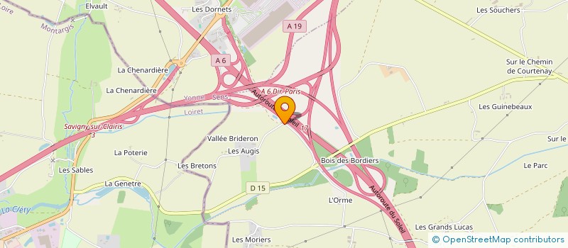 localisation de l'entreprise SOCIETE PAUWELS COMPOSITE - SPC  PIFFONDS