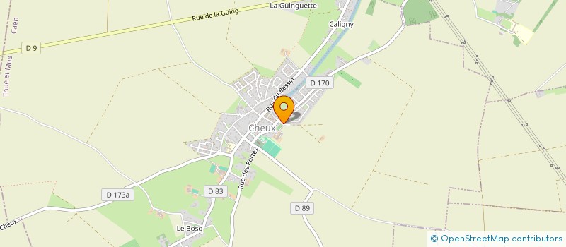 localisation de l'entreprise SOCIETE PEGASE  PREAUX-BOCAGE