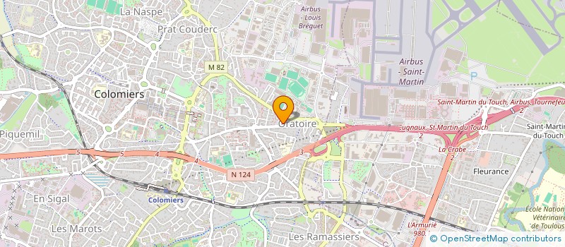 localisation de l'entreprise SOCIETE PELICOT D'AIDES A LA PERSONNE à COLOMIERS