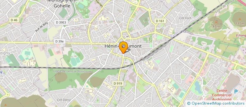 localisation de l'entreprise SOCIETE PEMARIC à HENIN-BEAUMONT