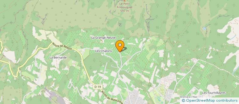 localisation de l'entreprise SOCIETE PENNEQUIN  CRILLON-LE-BRAVE