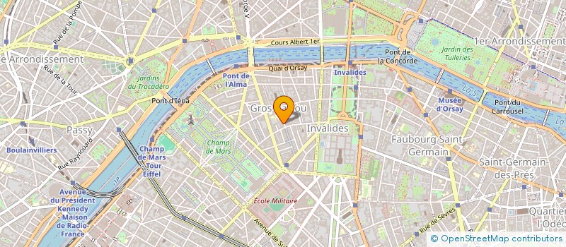 localisation de l'entreprise SOCIETE PERCEL à PARIS