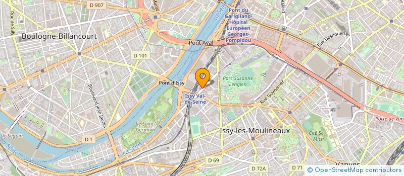 localisation de l'entreprise SOCIETE PERGOL à ISSY-LES-MOULINEAUX
