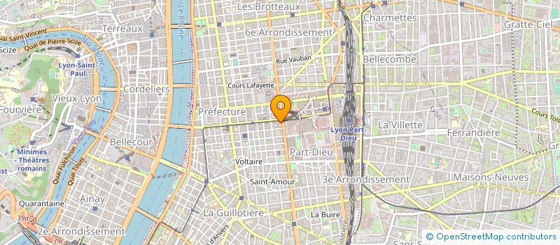 localisation de l'entreprise SOCIETE PERI TECHNOLOGIE à LYON