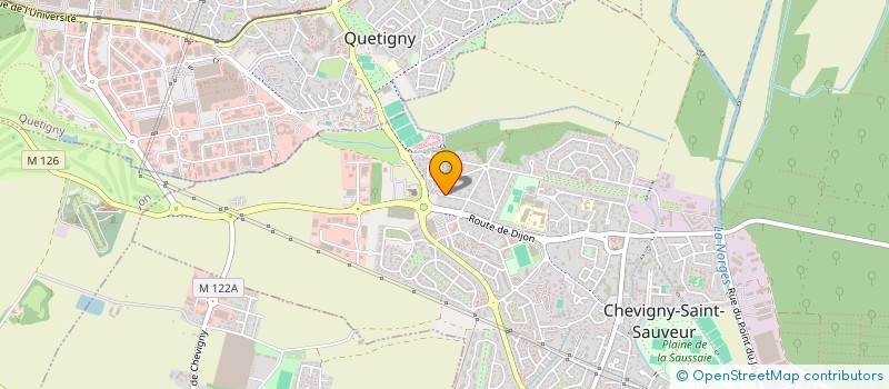 localisation de l'entreprise SOCIETE PERRIER  CHEVIGNY-SAINT-SAUVEUR