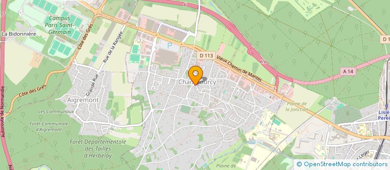 localisation de l'entreprise SOCIETE PERTOKA à CHAMBOURCY
