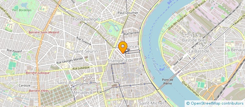 localisation de l'entreprise SOCIETE PETROLIERE DE DEPOTS à BORDEAUX