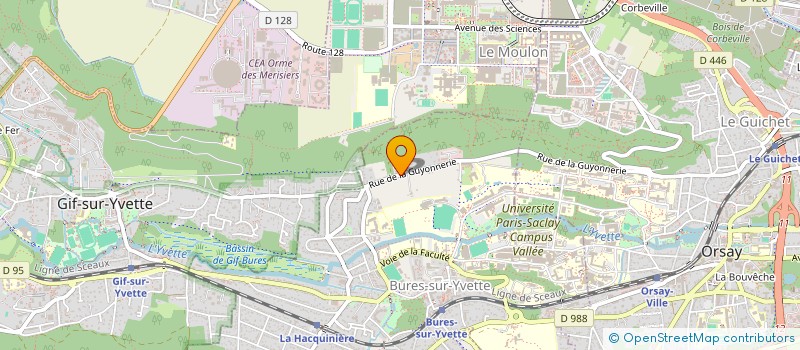 localisation de l'entreprise SOCIETE PETRUZZELLA à BURES-SUR-YVETTE