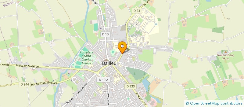 localisation de l'entreprise SOCIETE PHILANTHROPIQUE DE BAILLEUL à BAILLEUL