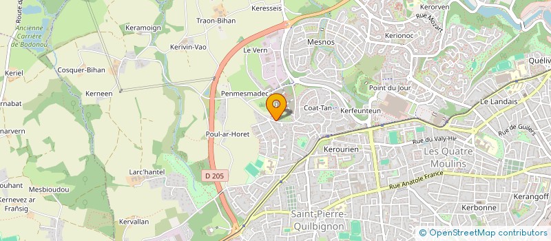 localisation de l'entreprise SOCIETE PHILIMMO à BREST