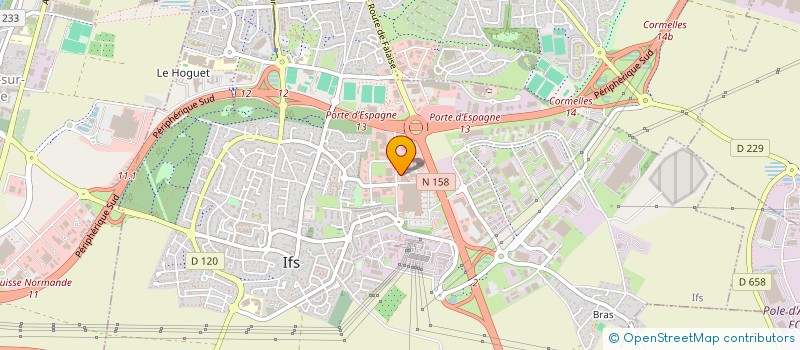 localisation de l'entreprise SOCIETE PHILIPPE à IFS