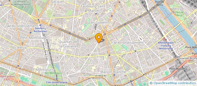 localisation de l'entreprise SOCIETE PHILIPPE DAVID  PARIS