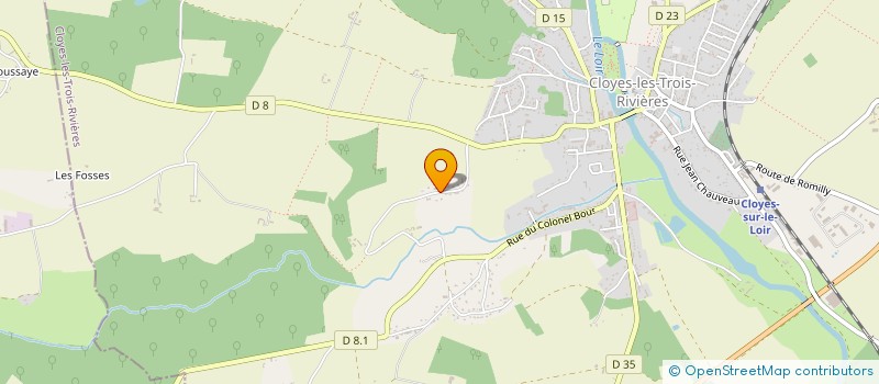 localisation de l'entreprise SOCIETE PHILIPPE DELAUNAY à CLOYES-LES-TROIS-RIVIERES