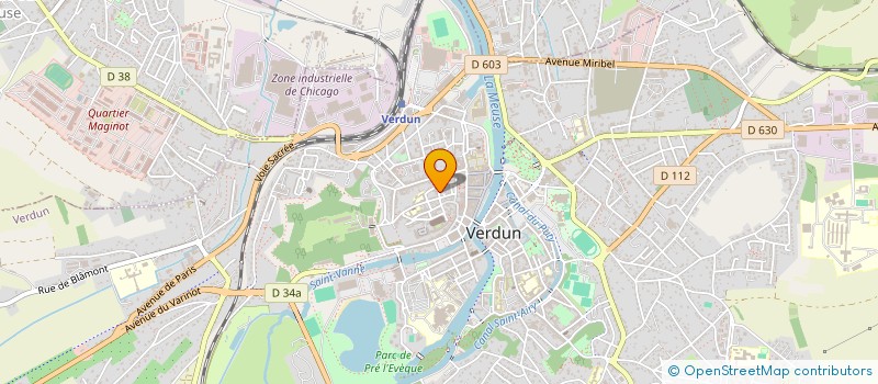 localisation de l'entreprise SOCIETE PHILOMATHIQUE à VERDUN