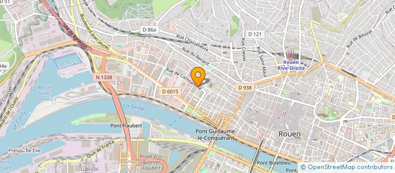 localisation de l'entreprise SOCIETE PHIMA à ROUEN