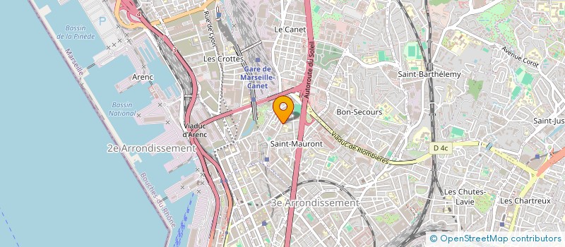 localisation de l'entreprise SOCIETE PHOCEA IMMOBILIER à MARSEILLE