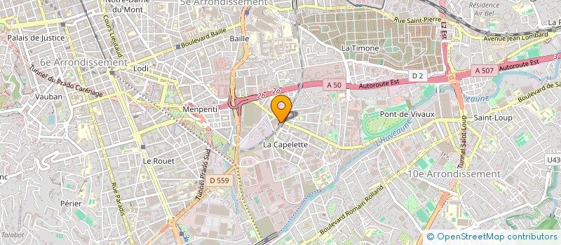 localisation de l'entreprise SOCIETE PHOCEENNE DE MATIERES PLASTIQUES à MARSEILLE