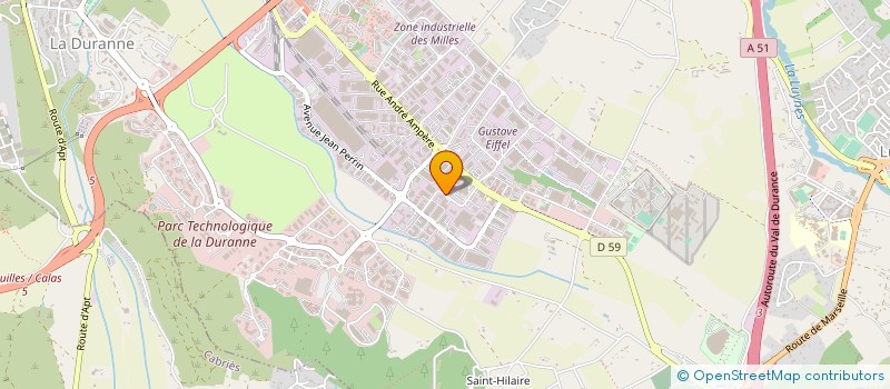localisation de l'entreprise SOCIETE PHOCEENNE DE PRODUITS SELECTIFS à AIX-EN-PROVENCE