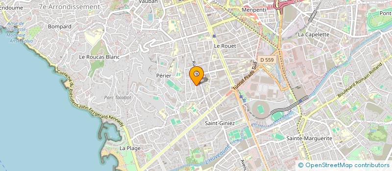 localisation de l'entreprise SOCIETE PHOCEENNE IMMOBILIERE à MARSEILLE