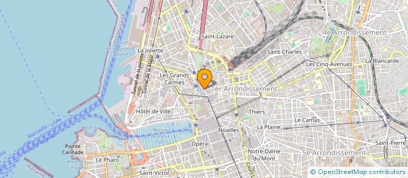 localisation de l'entreprise SOCIETE PHONAIX à MARSEILLE