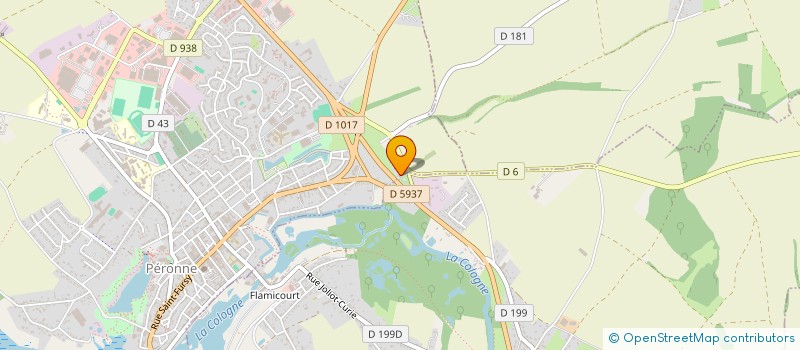 localisation de l'entreprise SOCIETE PHOSPHATES ET TERRASSEMENT à PERONNE