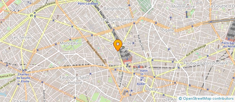 localisation de l'entreprise SOCIETE PHOTO-EUROPE à PARIS