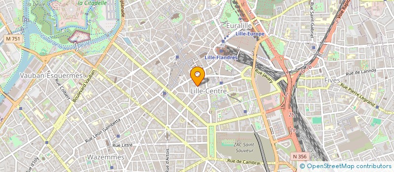 localisation de l'entreprise SOCIETE PHYLEMANA à LILLE