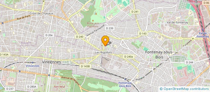 localisation de l'entreprise SOCIETE PI-ERE 2 à FONTENAY-SOUS-BOIS