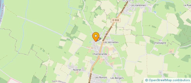 localisation de l'entreprise SOCIETE PICARD à SAINT-BENIGNE